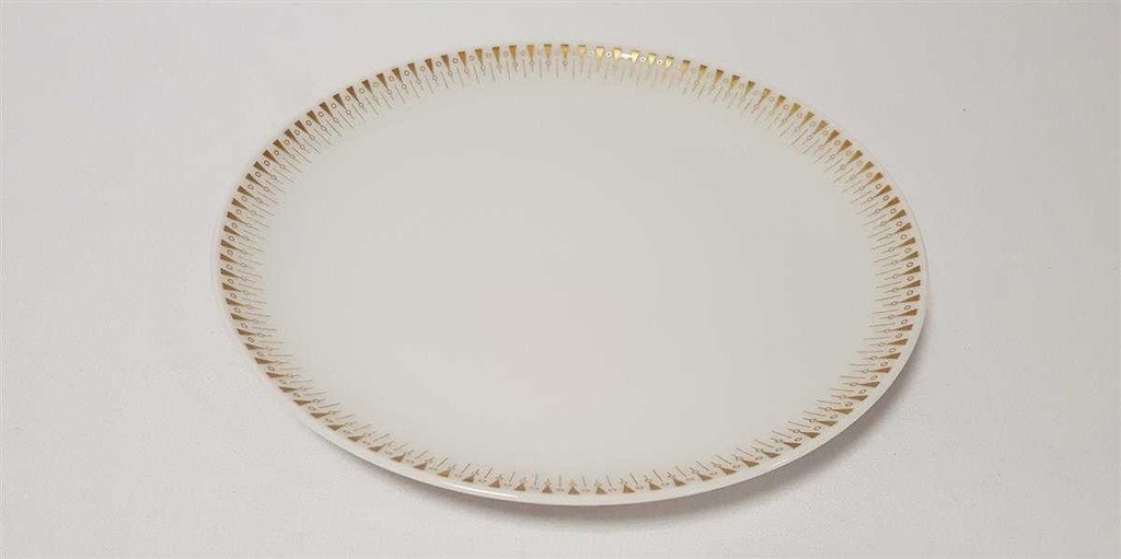 [45814553] Kuchenteller Dessertteller Frühstücksteller Golddekor 18,9 cm Eschenbach Weiß gebraucht - gut Bild 3