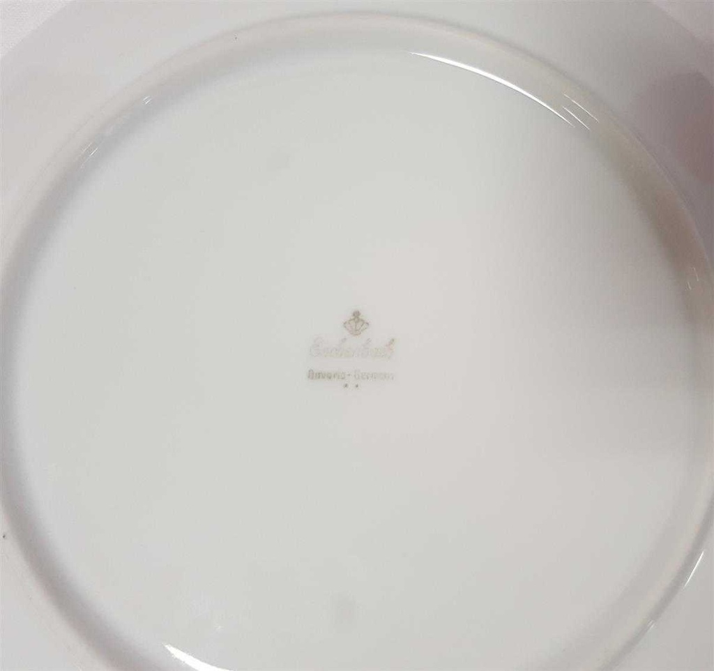 [45814553] Kuchenteller Dessertteller Frühstücksteller Golddekor 18,9 cm Eschenbach Weiß gebraucht - gut Bild 4