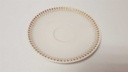 [45814554] Untertasse für Kaffee Golddekor 14,8 cm Eschenbach Weiß gebraucht - gut Bild 3