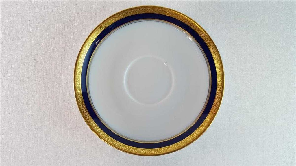 [45814561] Kaffeegedeck Kaffeeset Komplett Golddekor 4tlg 3tlg Hutschenreuther Cardiff Kobaltblau Blau gebraucht - sehr gut Bild 5
