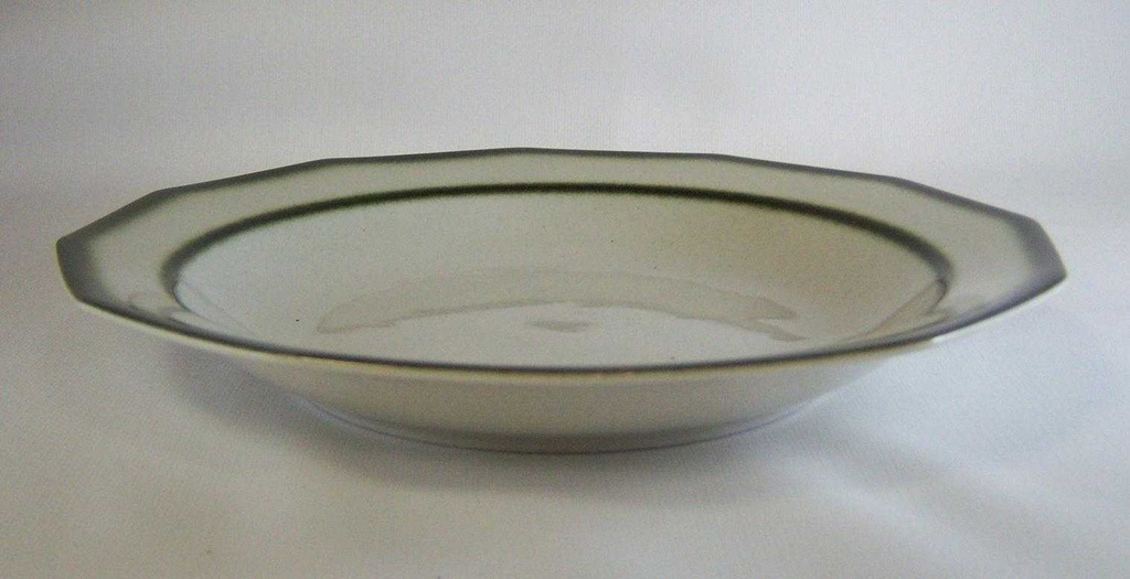 [4581457] Suppenteller 22,1 cm Winterling Kirchenlamitz Bergamo Grüner Rand gebraucht - sehr gut Bild 2
