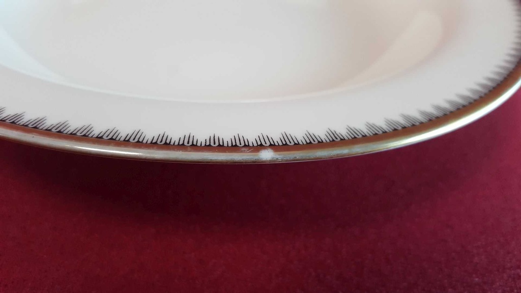 [45814577] Suppenteller 22,7 cm Eschenbach Alte Formen Goldbordüre 05770 gebraucht - akzeptabel Bild 4