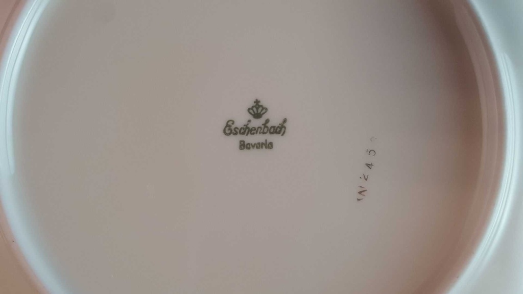 [45814577] Suppenteller 22,7 cm Eschenbach Alte Formen Goldbordüre 05770 gebraucht - akzeptabel Bild 6