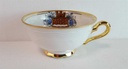 [45814594] Mokkatasse mit Untertasse Tasse Espressotasse Goldrand 2tlg Seltmann Weiden Marie Luise gebraucht - gut Bild 5