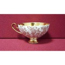 [45814597] Sammeltasse Golddekor 2tlg Leni Parbus Porzellanmalerei gebraucht - gut Bild 7
