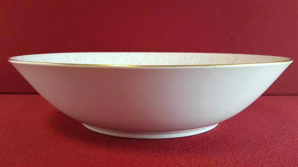 [45814603] Schüssel 24,5 cm Königl. pr. Tettau Ria 1347 grauer Rand gebraucht - sehr gut Bild 4