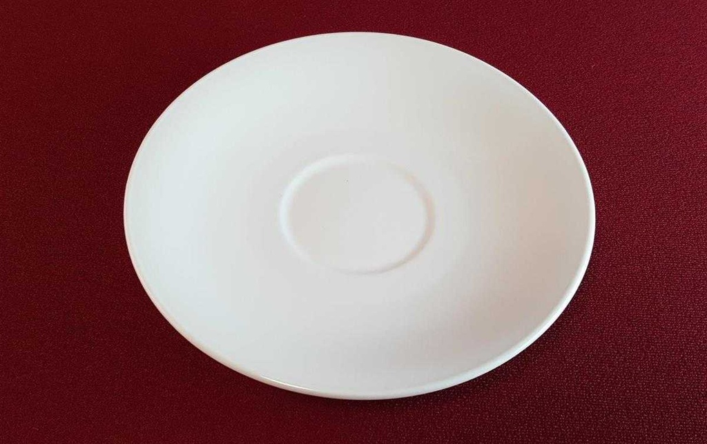[45814611] Untertasse für Suppe 16 cm Seltmann Weiden Weiß Braun gebraucht - gut Bild 3