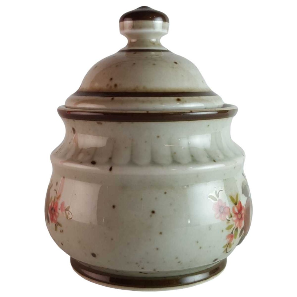 [45814631] Zuckerdose Winterling Marktleuthen Früchte Blumenmotiv gebraucht - gut Bild 2