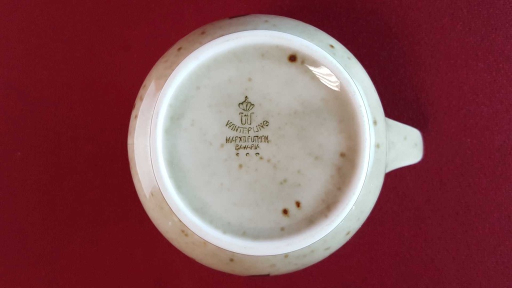[45814632] Milchkännchen Winterling Marktleuthen Früchte Blumenmotiv gebraucht - gut Bild 6