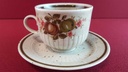 [45814633] Kaffeetasse mit Untertasse Tasse Winterling Marktleuthen Früchte Blumenmotiv gebraucht - gut Bild 3