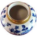 [45814636] Vase 14,2 cm Kronach OCA Bavaria 1103 Delft Echt Kobalt gebraucht - sehr gut Bild 2