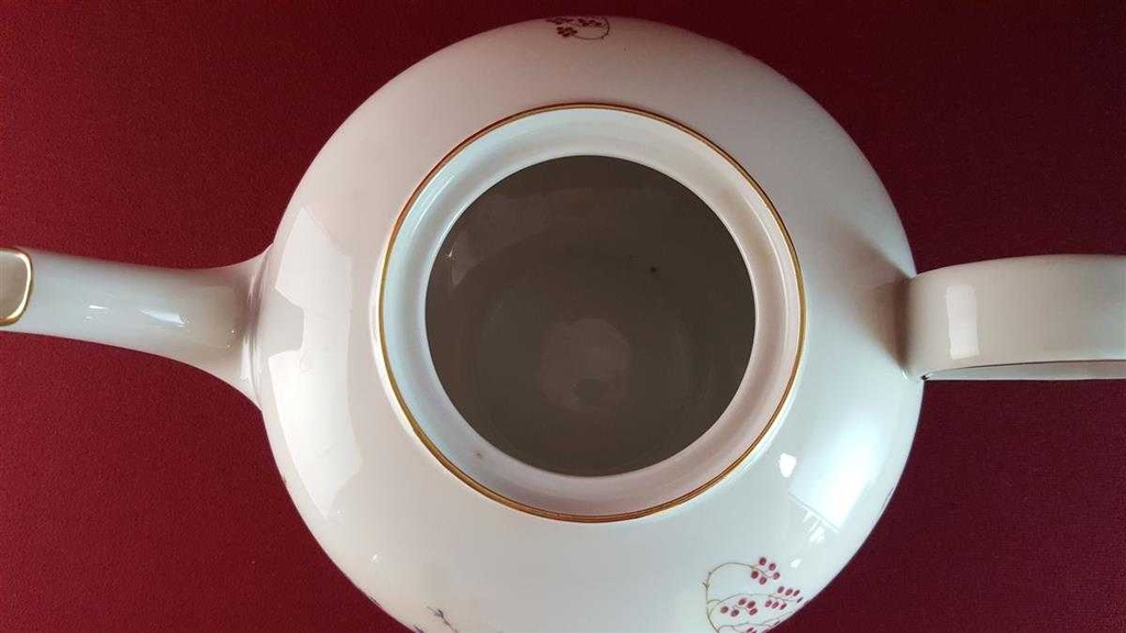 [45814640] Teekanne Goldrand 1,3 L Eschenbach gebraucht - gut Bild 6