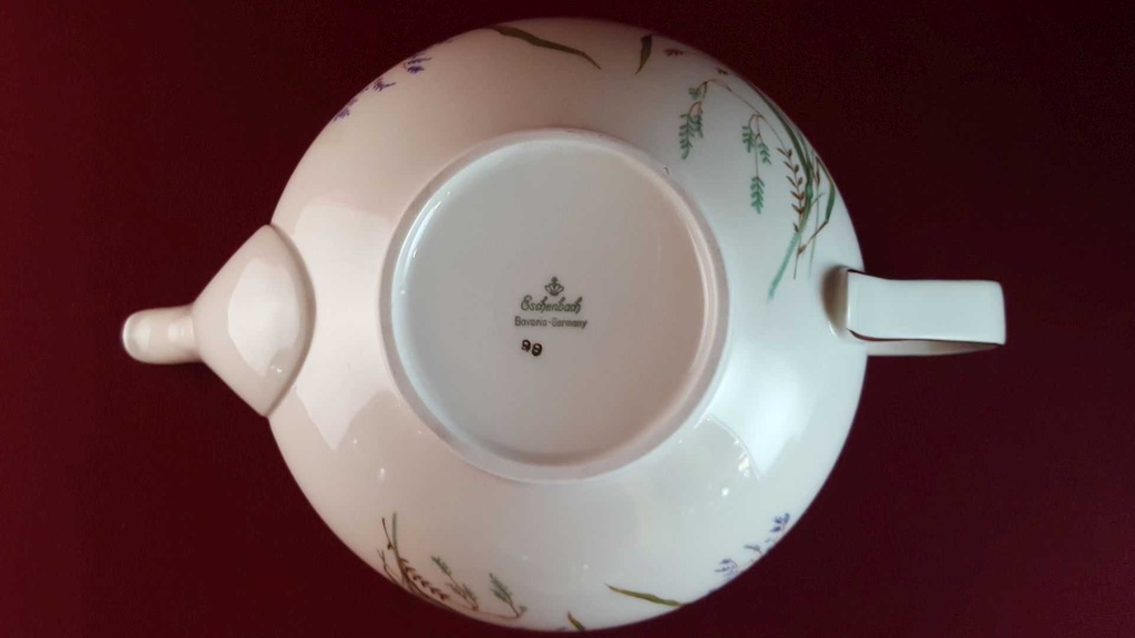 [45814640] Teekanne Goldrand 1,3 L Eschenbach gebraucht - gut Bild 9