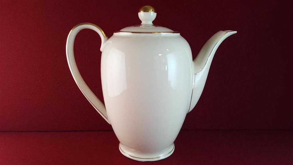 [45814642] Kaffeekanne Golddekor 2 L Schaller gebraucht - gut Bild 3