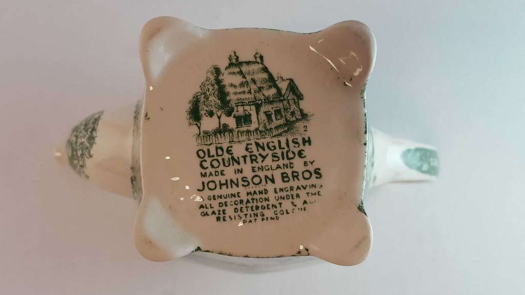 [45814646] Kaffeekanne 1,1 L Johnson Bros Olde English Countryside Grün gebraucht - gut Bild 9
