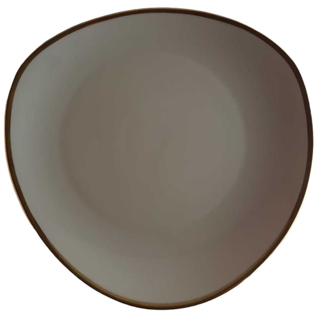 [45814648] Tortenplatte Tortenständer Goldrand Mitterteich Form 22862 5 mm Bavaria gebraucht - gut Bild 2