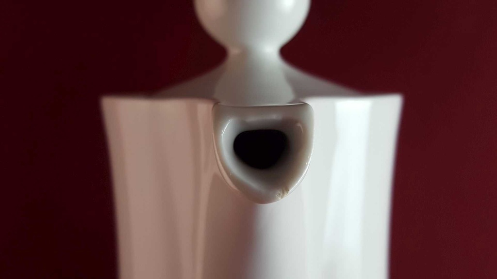 [45814649] Kaffeekanne 1,3 L Mitterteich Form 900 Weiß gebraucht - gut Bild 3