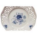 [45814655] Durchbruchteller Durchbrucharbeit 26,3 cm Schumann Blumen gebraucht - gut Bild 2