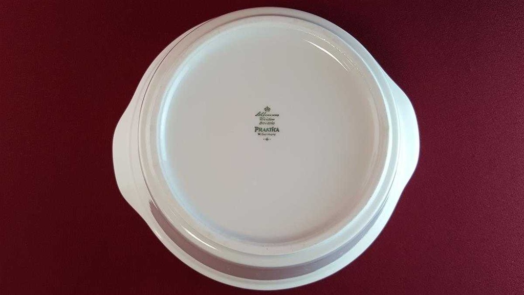 [45814668] Schüssel Servierschüssel 24,7 cm Seltmann Weiden Praktica Weiß gebraucht - akzeptabel Bild 5