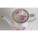 [4581467] Mokkakanne 0,7 L Seltmann Weiden Annabell rote Blüte 26043 gebraucht - gut Bild 3