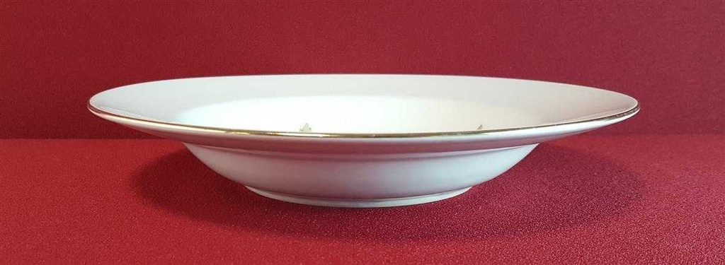 [45814677] Suppenteller Goldrand 22,2 cm Graf von Henneberg und Obstdekor gebraucht - gut Bild 3