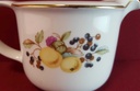 [45814679] Sauciere Goldrand Graf von Henneberg und Obstdekor gebraucht - gut Bild 4