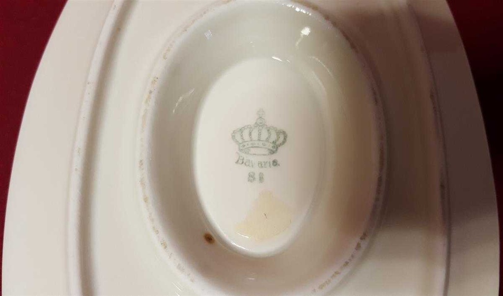 [45814689] Sauciere Goldrand Schumann Arzberg Carl Blumen Beige gebraucht - sehr gut Bild 7