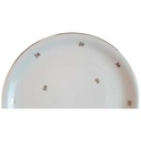[45814690] Speiseteller Essteller Goldrand 24 cm Schumann Bavaria Carl Blumen Beige gebraucht - gut Bild 2
