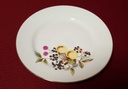 [45814692] Kuchenteller Dessertteller Frühstücksteller Goldrand 19,2 cm Graf von Henneberg und Obstdekor gebraucht - gut Bild 4