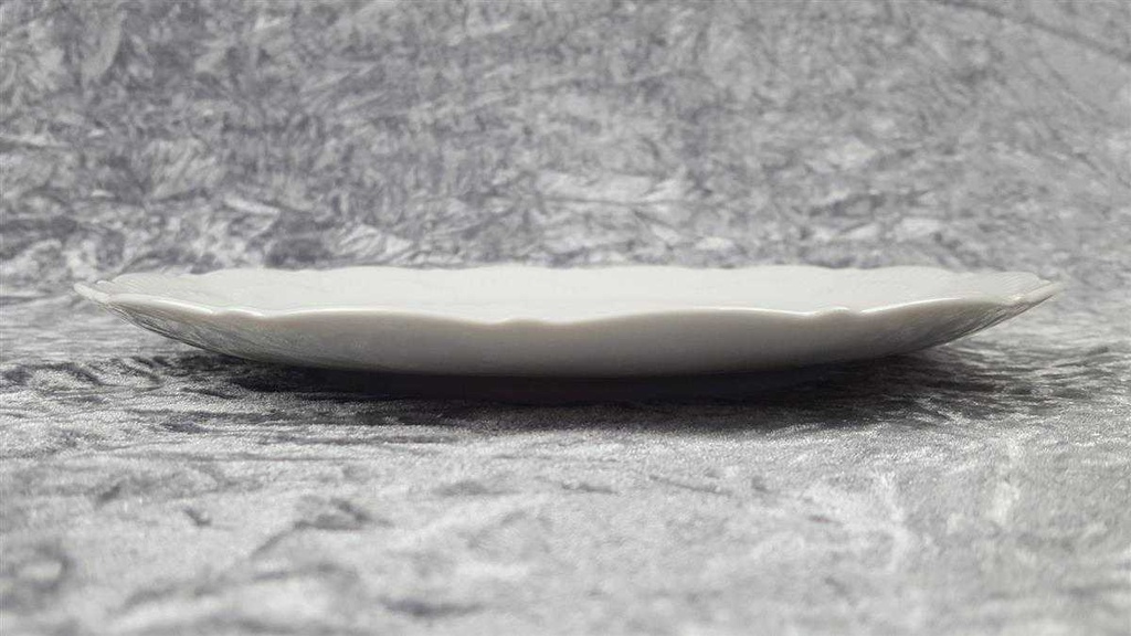 [45814694] Speiseteller Essteller 24,6 cm Schirnding Bavaria Opera Weiß gebraucht - gut Bild 3