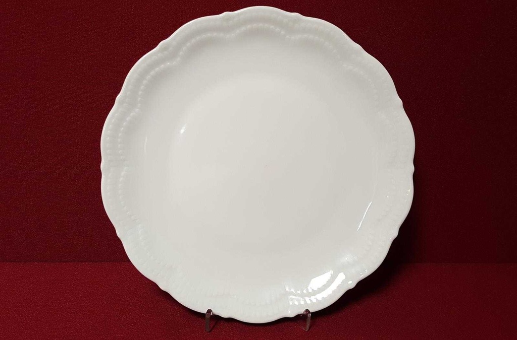 [45814694] Speiseteller Essteller 24,6 cm Schirnding Bavaria Opera Weiß gebraucht - gut Bild 7