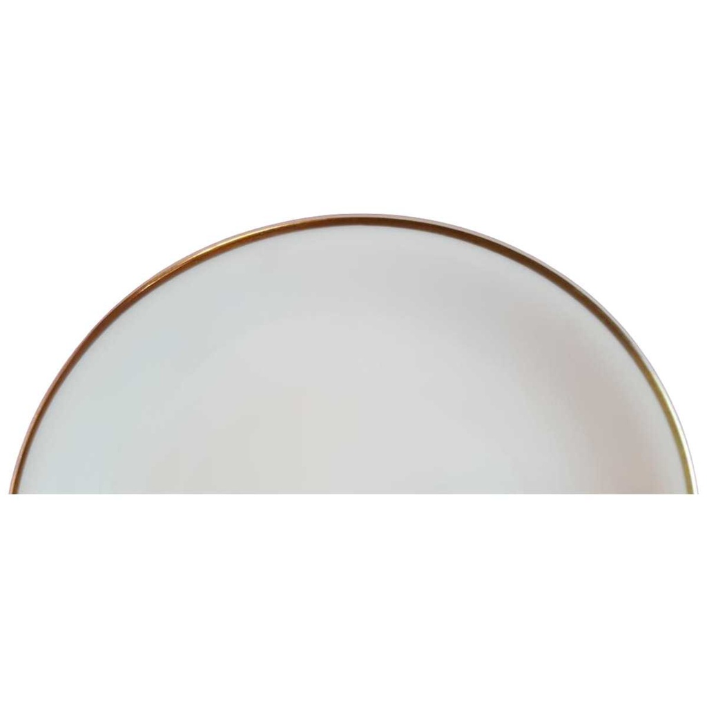 [45814697] Kuchenteller Dessertteller Frühstücksteller Golddekor 18,9 cm Creidlitz Porzellanfabrik Friederike gebraucht - gut Bild 2
