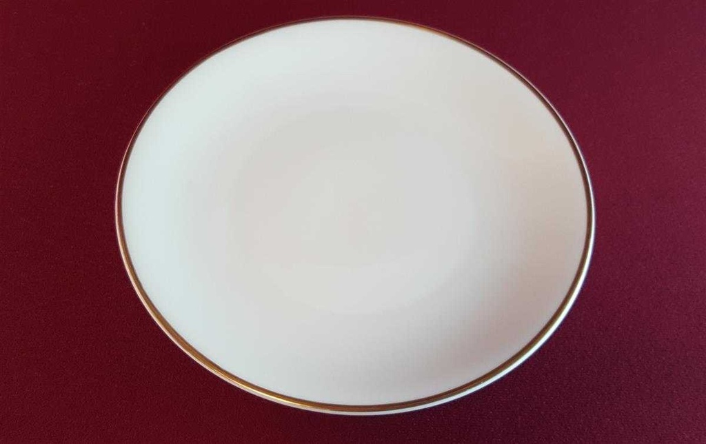 [45814697] Kuchenteller Dessertteller Frühstücksteller Golddekor 18,9 cm Creidlitz Porzellanfabrik Friederike gebraucht - gut Bild 4