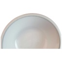 [45814700] Schüssel Servierschüssel 23,4 cm Seltmann Weiden grüne Rand Weiß gebraucht - gut Bild 2