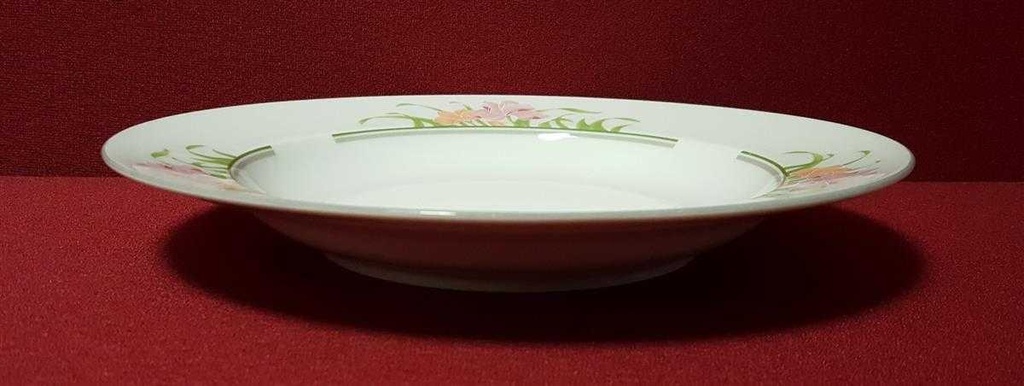 [45814702] Suppenteller 22,5 cm Winterling Marktleuthen Blumen gebraucht - gut Bild 3