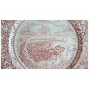 [45814709] Speiseteller Essteller 24,8 cm English Ironstone Tableware (EIT) EIT England Four Seasons Summer On The Home Farm Rot gebraucht - akzeptabel Bild 2