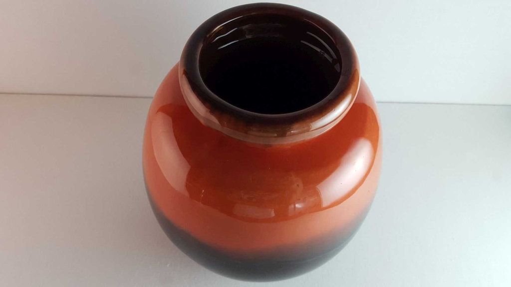 [45814711] Blumenvase 19,3 cm Scheurich gebraucht - akzeptabel Bild 3