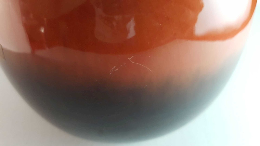 [45814711] Blumenvase 19,3 cm Scheurich gebraucht - akzeptabel Bild 4