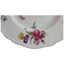 [45814713] Speiseteller Essteller Goldrand 27,6 cm K & A Krautheim Norina Blumen gebraucht - akzeptabel Bild 2