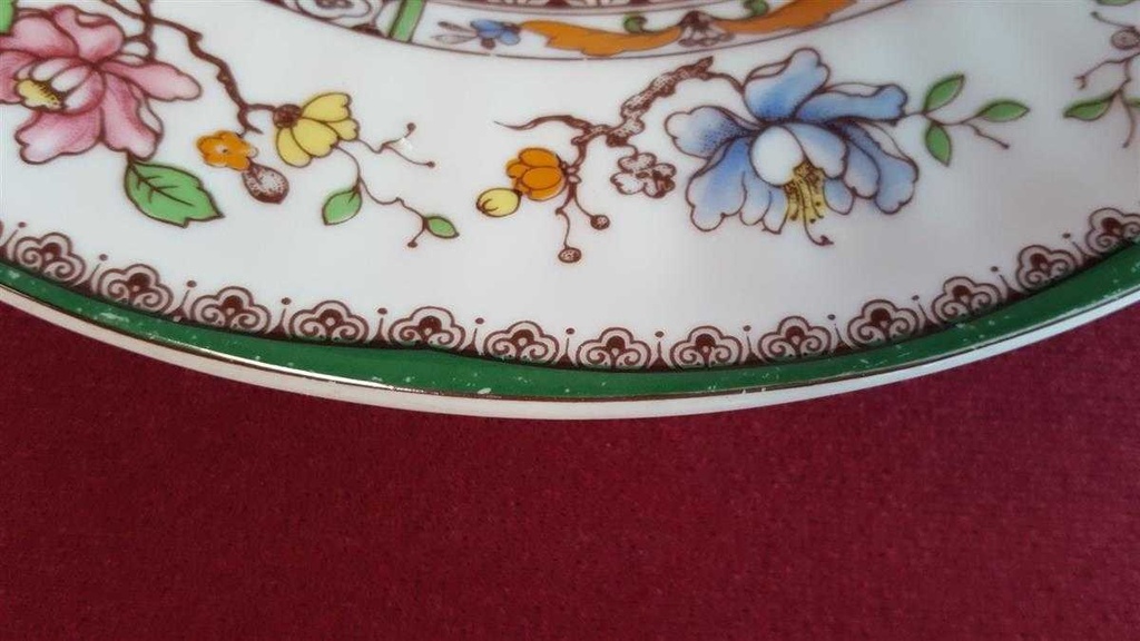 [45814717] Speiseteller Essteller 25 cm Eschenbach Ceranova Asiatische Blüte gebraucht - akzeptabel Bild 4