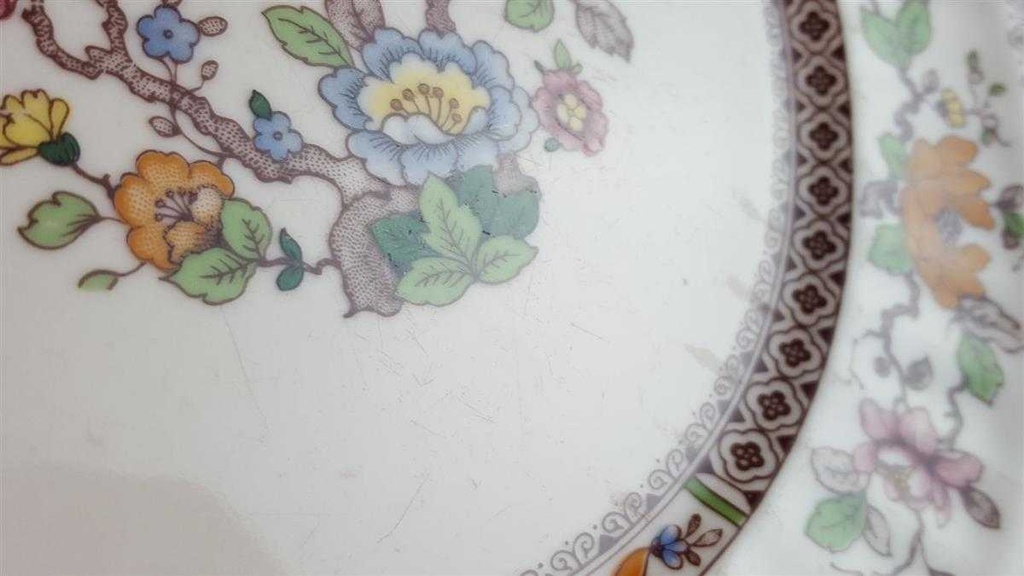 [45814717] Speiseteller Essteller 25 cm Eschenbach Ceranova Asiatische Blüte gebraucht - akzeptabel Bild 8