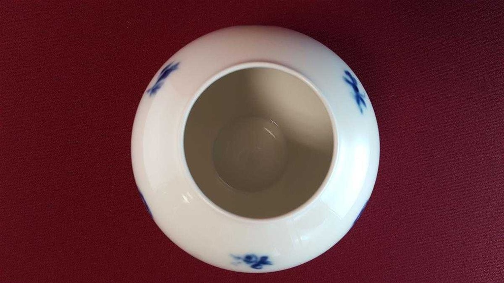 [45814730] Blumenvase 12,5 cm Heinrich Blau gebraucht - sehr gut Bild 3