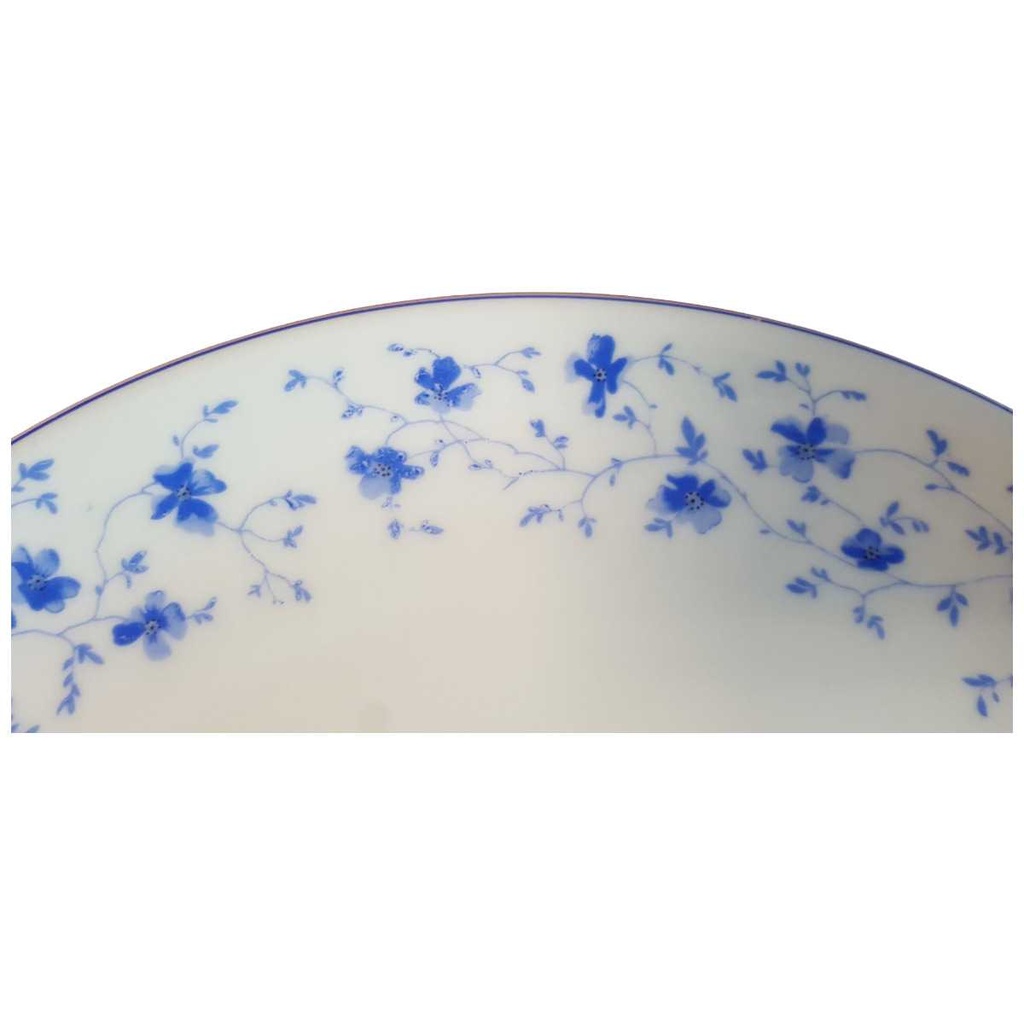 [45814735] Kuchenplatte mit Henkeln Tortenplatte Arzberg Form 1382 Blaublüten gebraucht - gut Bild 2