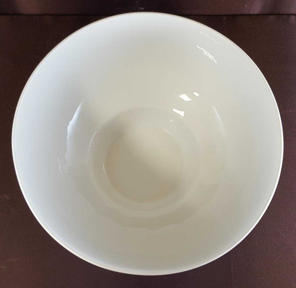 [4581474] Schüssel 19 cm Rosenthal Lotus Weiß gebraucht - sehr gut Bild 3