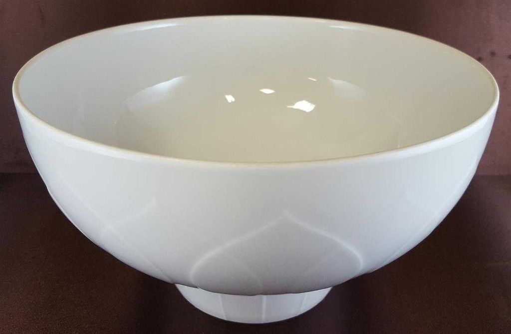 [4581475] Schüssel 21 cm Rosenthal Lotus Weiß gebraucht - sehr gut Bild 2