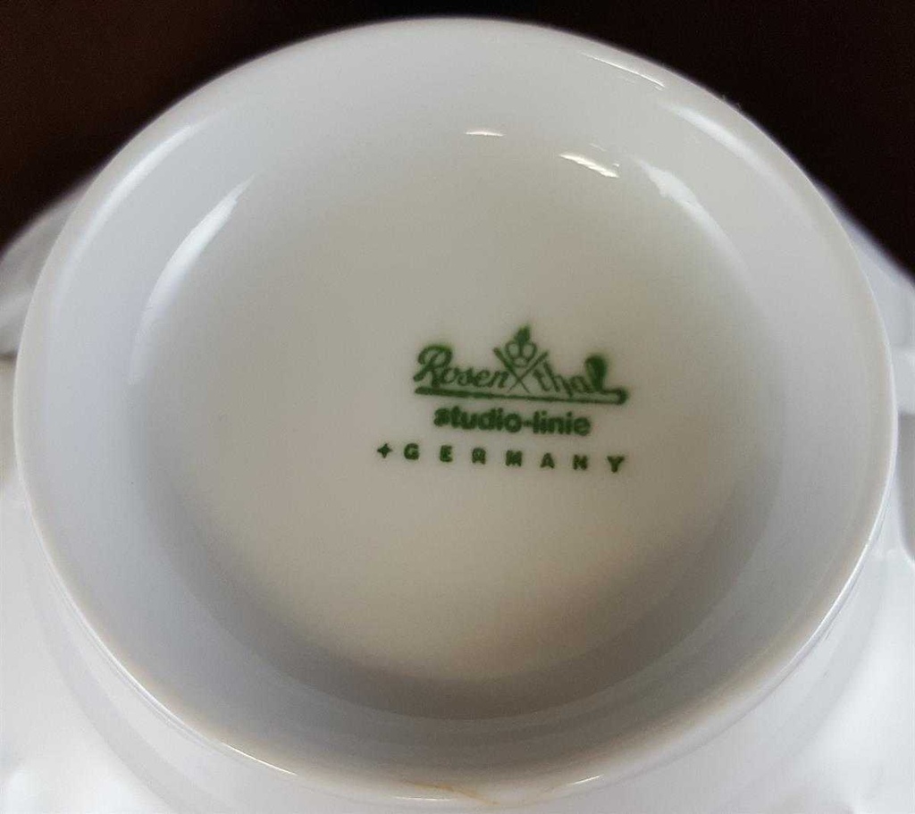 [4581475] Schüssel 21 cm Rosenthal Lotus Weiß gebraucht - sehr gut Bild 4