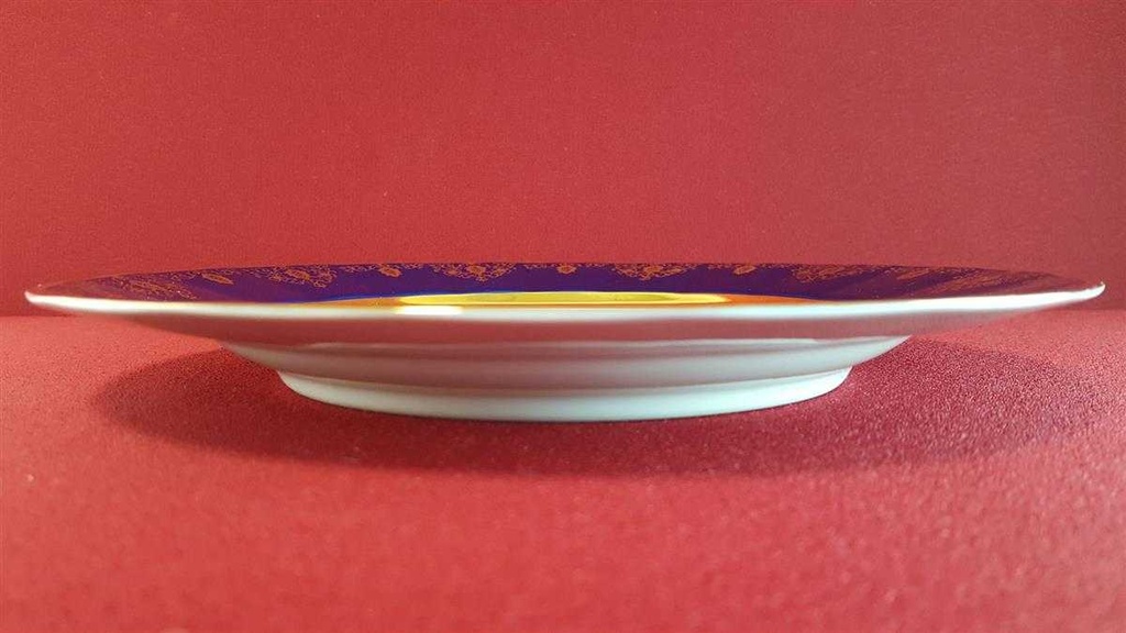 [45814764] Sammelteller Goldrand 25,5 cm gebraucht - sehr gut Bild 4