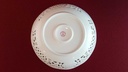 [45814767] Schale Durchbruchschale Goldrand Durchbrucharbeit 19,3 cm Marienbad Ingres Weiss gebraucht - sehr gut Bild 6