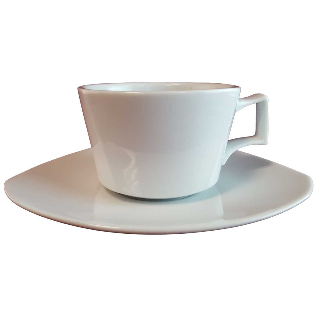 [45814774] Kaffeetasse mit Untertasse Tasse Rosenthal Flash Weiß gebraucht - sehr gut Bild 2