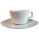 [45814774] Kaffeetasse mit Untertasse Tasse Rosenthal Flash Weiß gebraucht - sehr gut Bild 2